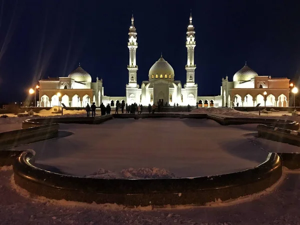 Alun Alun Utama Dan Masjid Kota Kuno Bolgar Republik Tatarstan — Stok Foto