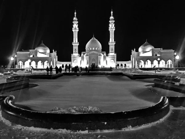 Praça Principal Mesquita Antiga Cidade Bolgar República Tartaristão Rússia — Fotografia de Stock