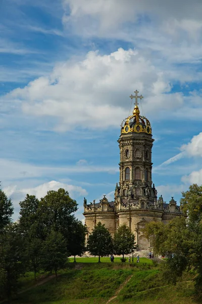 Die Orthodoxe Kirche Des Zeichen Der Allheiligen Gottesmutter Maria Auf — Stockfoto