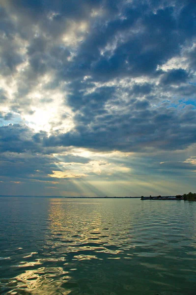 Морем Чіхулі Перед Грозою — стокове фото