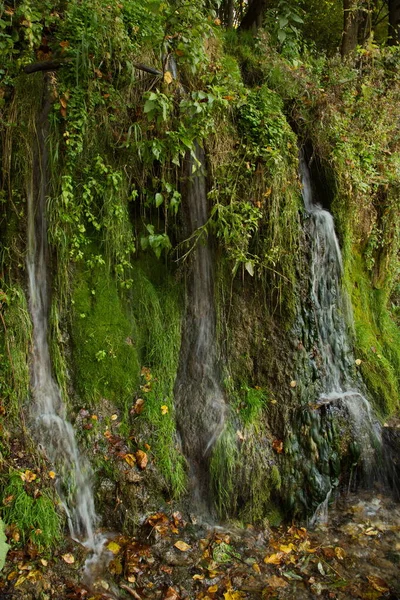 Raduzhny Waterfall Moscow Region Russia — Stock Photo, Image