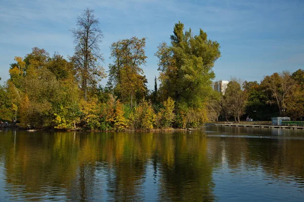 Őszi Nap Városi Parkban — Stock Fotó