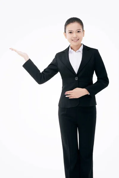 Oriental Mulher Negócios Moda — Fotografia de Stock