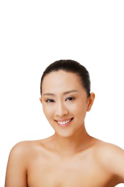 Doğulu güzellik yakın çekim.