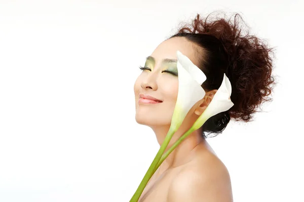 Oriental Beauty Calla — Stock Photo, Image