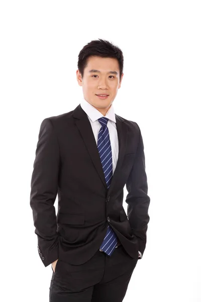 Portrait Confident Businessman — Stock Photo, Image