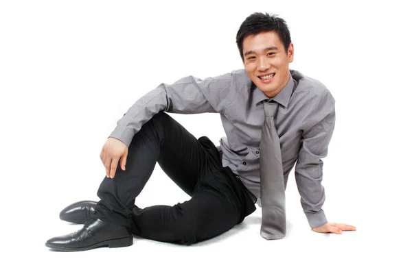 Young Businessman Relaxed Work — Stock Photo, Image