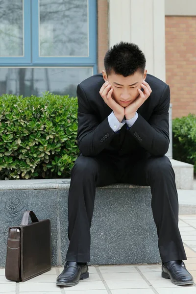 Business Man Looking Sad — Stock Photo, Image