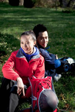 Çin Seddi Turizminde genç çiftler