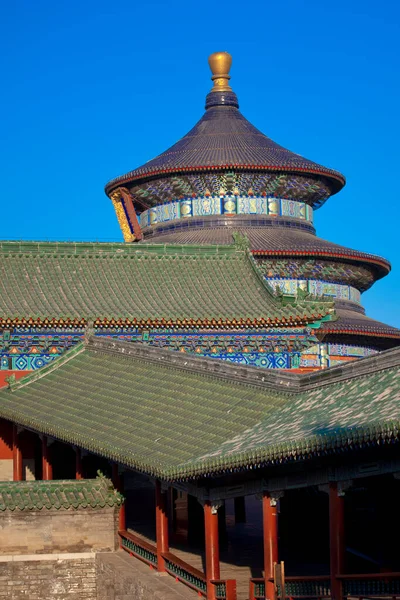 Templo Céu Belo Lugar Viagem Fundo — Fotografia de Stock