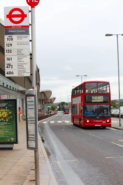 British London Double Decker Bus — Foto de Stock