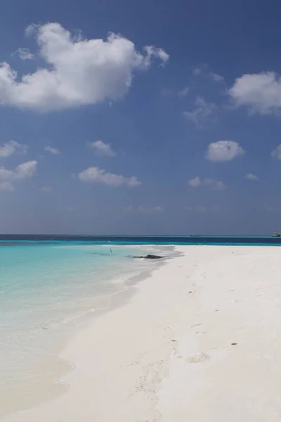Die Landschaft Der Malediven Reiseort Hintergrund — Stockfoto