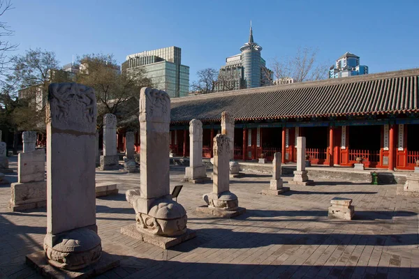 Templo Beijing Dongyue Lugar Viaje Fondo — Foto de Stock