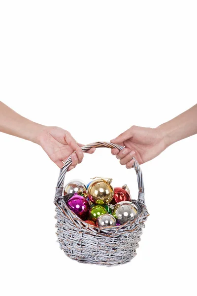 Gift Basket Clouse Royalty Free Stock Images