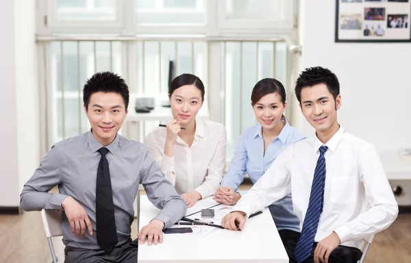 Group Business People Office Portrait — Stock Photo, Image