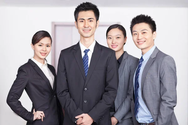 Group Business People Office Portrait — Stock Photo, Image