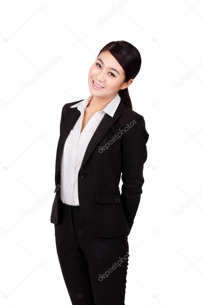 	Portrait of a businesswoman	