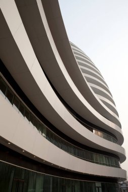 BEIJING, Çin - 3 Mart 2013: Pekin CBD Galaksi SOHO Binası Pekin 'in 2..