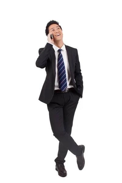 Бизнесмен Телефону — стоковое фото