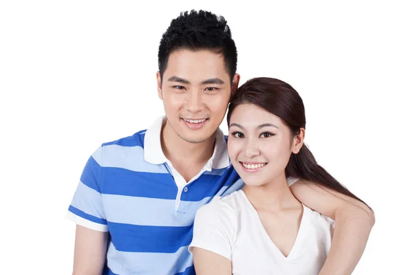 Portrait Young Couple — Stock Photo, Image