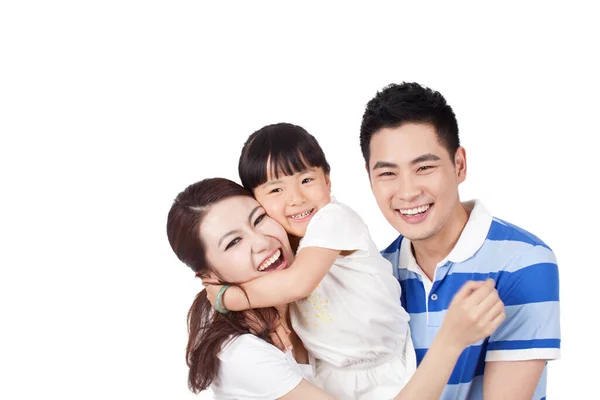 Portrait Young Family — Stock Photo, Image