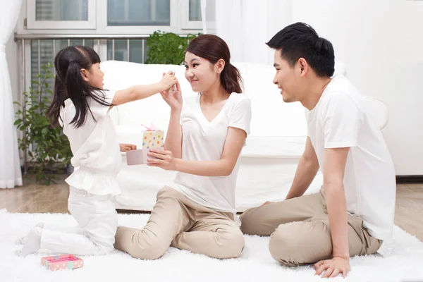 Família Divertindo Juntos — Fotografia de Stock