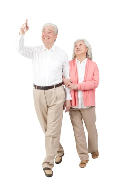 Portrait Senior Couple — Stock Photo, Image