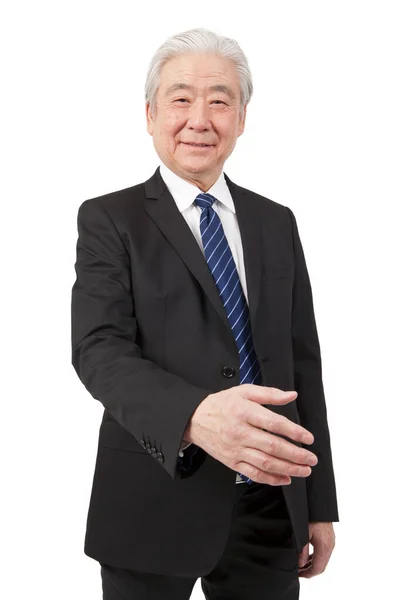 Porträtt Ledande Affärsman — Stockfoto