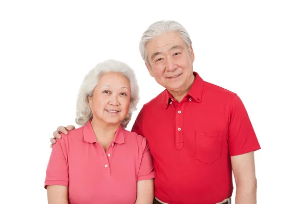 Portrait Senior Couple — Stock Photo, Image