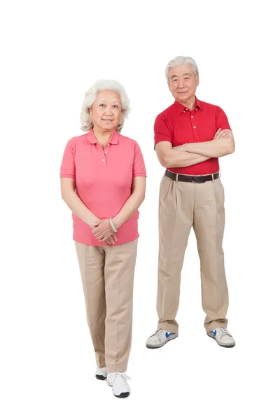 Portrait Senior Couple — Stock Photo, Image