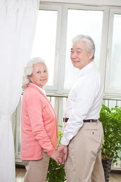 Portrait Senior Couple — Stock Photo, Image