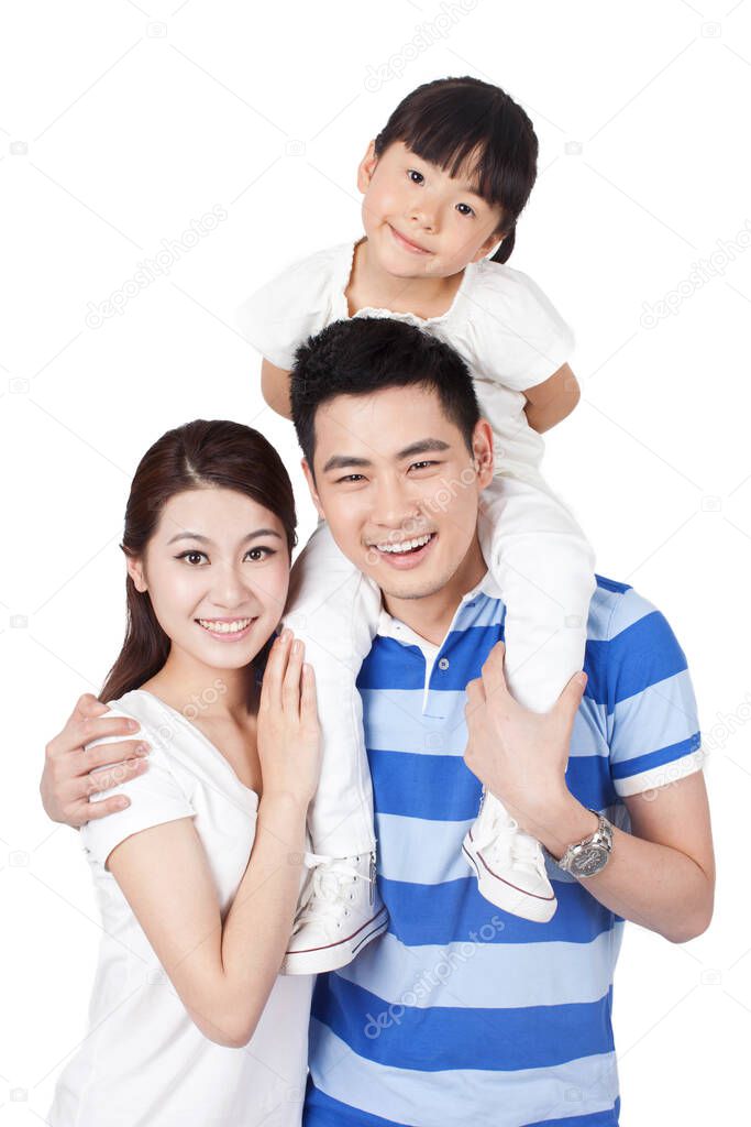 	Portrait of a young family	
