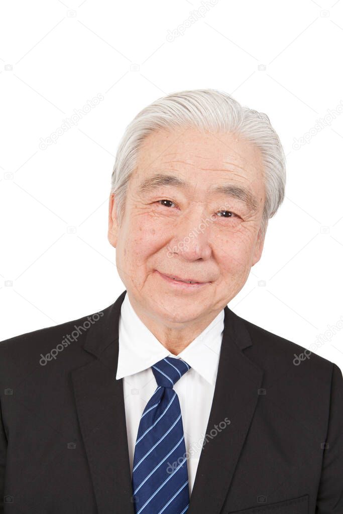 	Portrait of senior businessman	