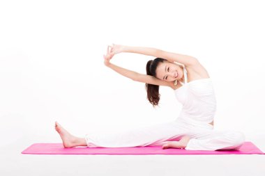 Yu Ga 'yı yapan genç kadın.