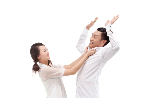 Young Couple Fighting — Stock Photo, Image