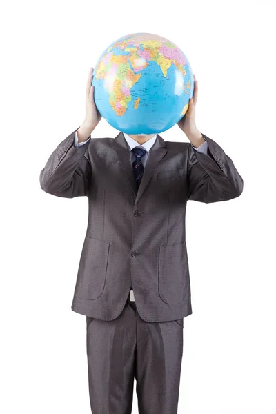 Business People Globe — Stock Photo, Image