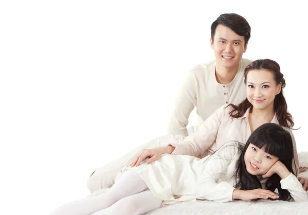 Familia Oriental Tres —  Fotos de Stock