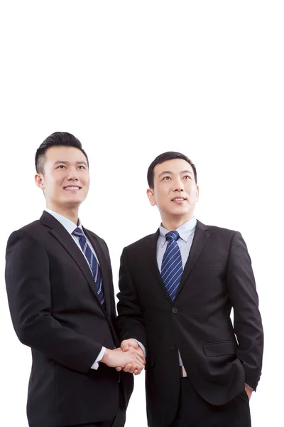 Oriental Business Men Shaking Hands — Stock Photo, Image