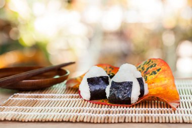 pirinç topu gıda ev yapılmış tasarım