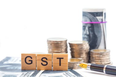 Mal ve hizmet vergisi kelime yığını sikkelerinde izole .