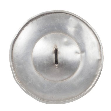 Grunge ve üzerinde beyaz adam izole kirli kapakla