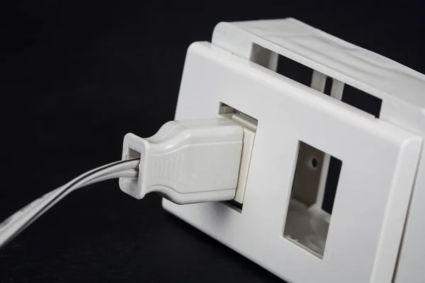 Plug Socket Home Electric — Stock Photo, Image