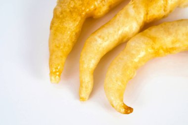 Kuru balık maw arka plan, gıda kavramı üzerinde.