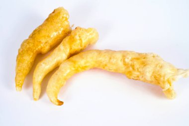 Kuru balık maw arka plan, gıda kavramı üzerinde.