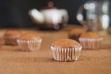 Ekmek taze muz yapılan kek sıcak fırın, ev yemekleri.