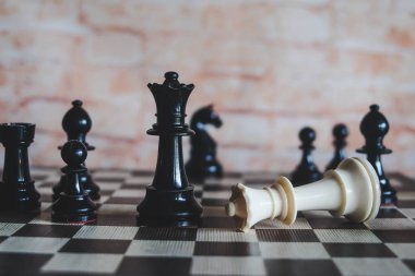 fikirler ve iş stratejisi için satranç tahtası oyunu, iş plann