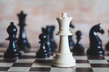 fikirler ve iş stratejisi için satranç tahtası oyunu, iş plann
