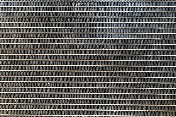 Gamla aluminium Honeycomb radiator bakgrund, abstrakt. — Stockfoto