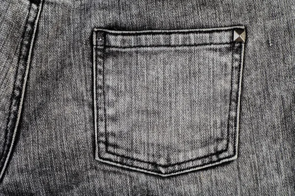 Textuur van denim jeans stof achtergrond . — Stockfoto