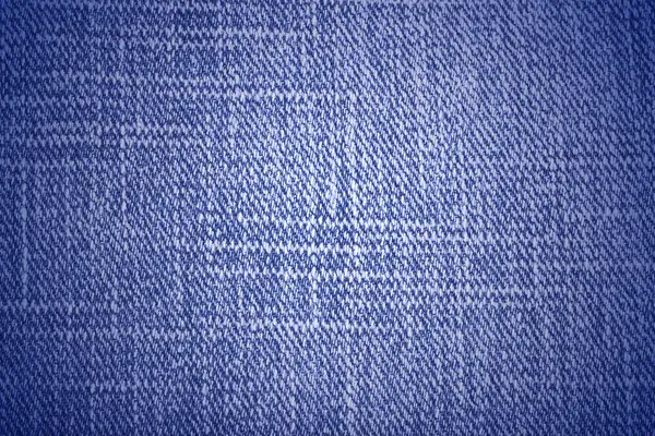 Konsistens av denim jeans tyg bakgrund . — Stockfoto